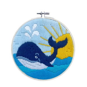 Needleart Neeldeart Platsteek Borduurpakket Whale Song