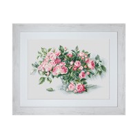 Luca S Borduurpakket Pioenrozen op Vaas BL22866