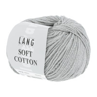 Lang Yarns Soft Cotton 0003 Lichtgrijs