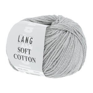 Lang Yarns Lang Yarns Soft Cotton 0003 Lichtgrijs Lang Yarns Lang Yarns Soft Cotton 0003 Lichtgrijs