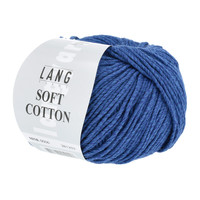 Lang Yarns Soft Cotton 0006 Blauw