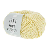 Lang Yarns Soft Cotton 0013 Zacht Geel