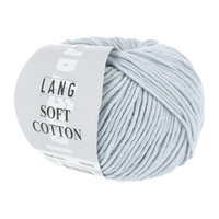 Lang Yarns Soft Cotton 0021 Zacht Grijsblauw