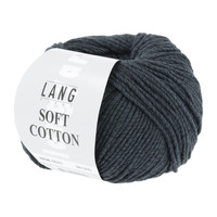 Lang Yarns Soft Cotton 0025 Antraciet