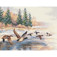 Alisa Borduurpakket Flying Ducks 3-27