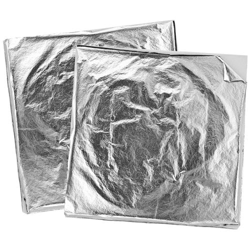 Meyco Bladmetaal Zilver 14 x 14 cm bladzilver 10 vellen