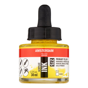 Amsterdam Amsterdam Acrylic Ink Fles 30 ml Primairgeel 275