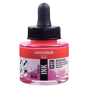 Amsterdam Amsterdam Acrylic Ink Fles 30 ml Reflexroze 384