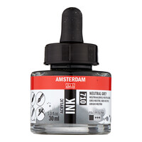 Amsterdam Acrylic Ink Fles 30 ml Neutraalgrijs 710