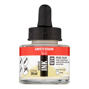 Amsterdam Amsterdam Acrylic Ink Fles 30 ml Parelgeel 818