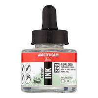 Amsterdam Acrylic Ink Fles 30 ml Parelgroen 822