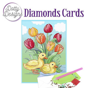 Dotty Designs   Dotty Designs Diamond Cards Ducks