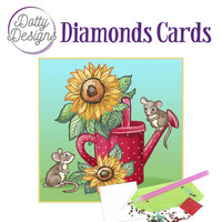 Dotty Designs Diamond Cards Sunflowers