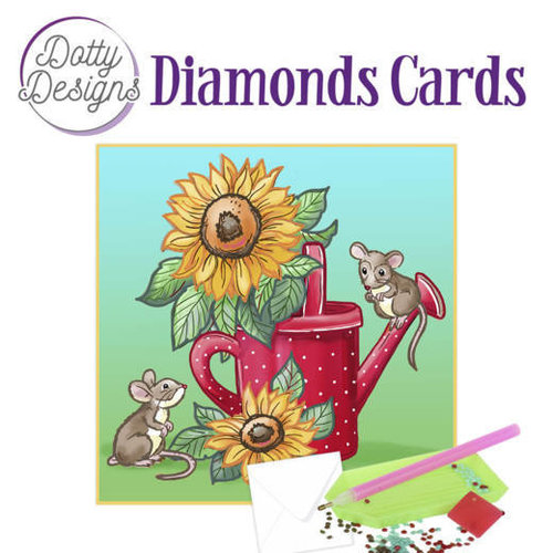 Dotty Designs   Dotty Designs Diamond Cards Sunflowers