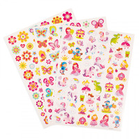 Playbox Stickers Sprookjes, vlinders en bloemen 221 stuks