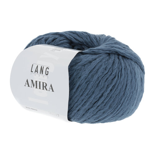 Lang Yarns Lang Yarns Amira nr 0032 Jeans Blauw