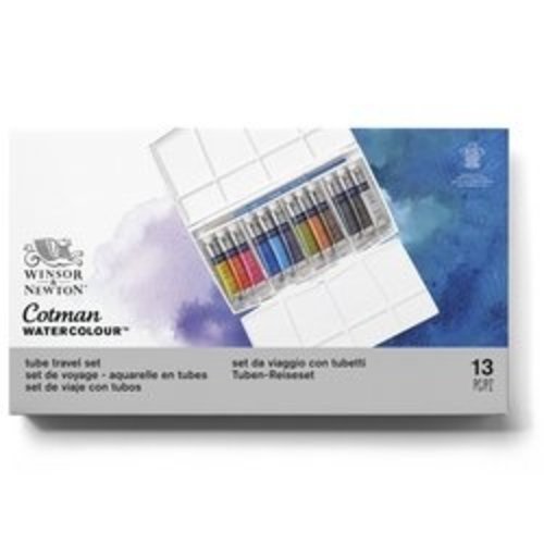 Winsor & Newton Cotman Aquarelverf Set Plus 12 x 8 ml