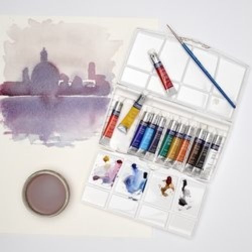 Winsor & Newton Cotman Aquarelverf Set Plus 12 x 8 ml