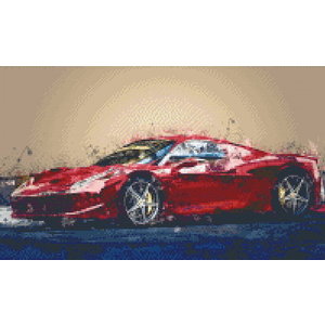 PixelHobby Pixelhobby Patroon 5660 Ferrari PixelHobby Pixelhobby Patroon 5660 Ferrari