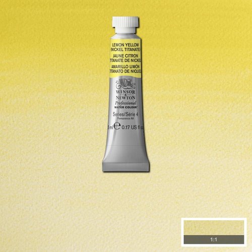 Winsor & Newton Winsor & Newton Professional Aquarelverf 5ml Lemon Yellow (Nickel Titanium)  347