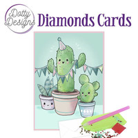 Dotty Designs Diamond Cards Cactus