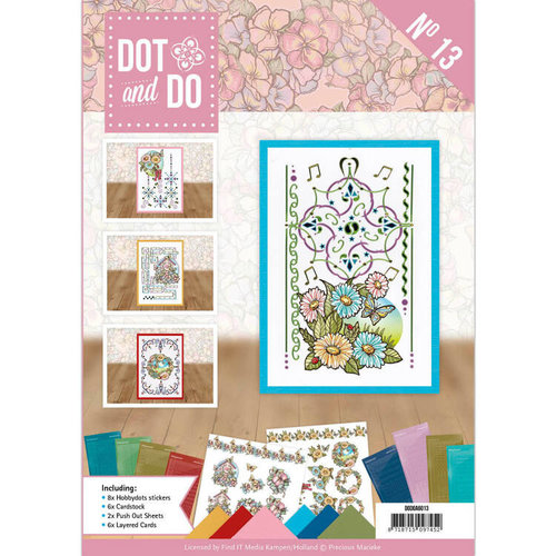 Hobbydots Dot and Do Book 13 Yvonne Creations Flowers