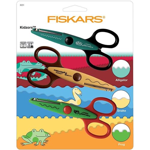 Fiskars Kidzors kartelscharen 3 stuk - kinderschaartjes