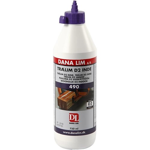 Houtlijm D2 Flacon 750 ml