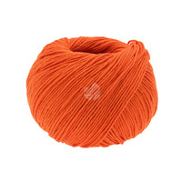 Lana Grossa Cotton Love 002 Oranje Rood