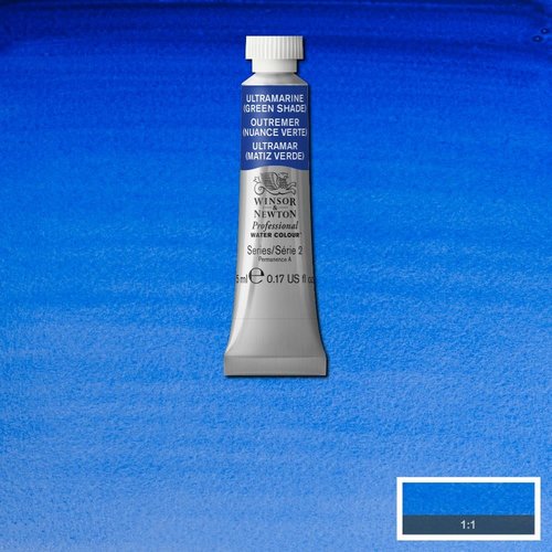 Winsor & Newton Winsor & Newton Professionele Aquarelverf 5 ml Ultramarine (Green shade) 667