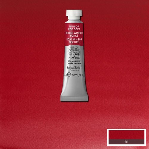 Winsor & Newton Winsor & Newton Professionele Aquarelverf 5 ml Winsor Red Deep 725