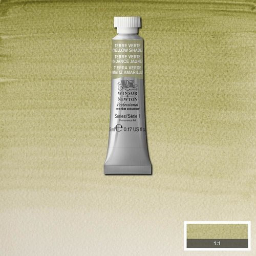 Winsor & Newton Winsor & Newton Professionele Aquarelverf 5 ml Terre Verte (Yellow shade) 638