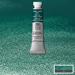 Winsor & Newton Winsor & Newton Professionele Aquarelverf 5 ml Cobalt Green Deep  185