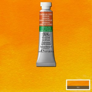Winsor & Newton Winsor & Newton Professionele Aquarelverf 5 ml Cadmium-Free Orange 899
