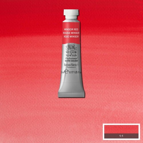 Winsor & Newton Winsor & Newton Professionele Aquarelverf 5 ml Winsor Red 726