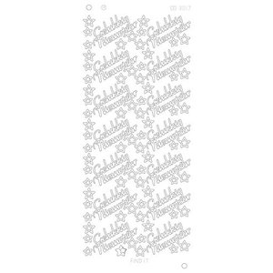Card Deco Stickervel Gelukkig Nieuwjaar