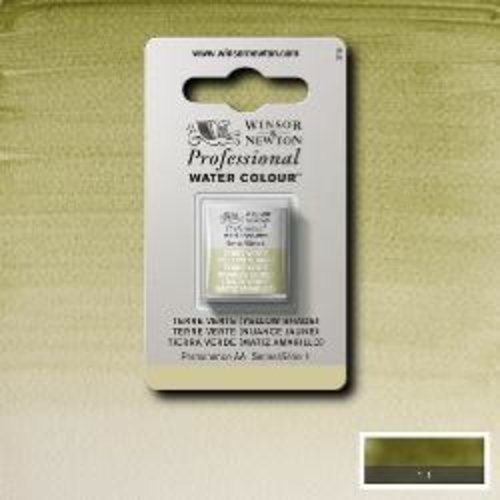 Winsor & Newton Winsor & Newton Professionele Aquarelverf Halve Nap Terre Verte