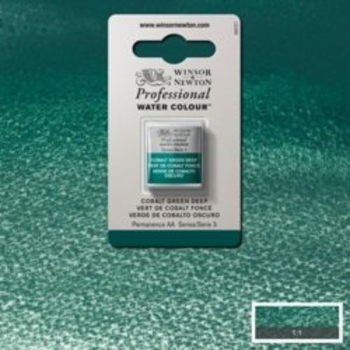 Winsor & Newton Winsor & Newton Professionele Aquarelverf Halve Nap Cobalt Green Deep