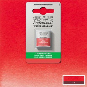 Winsor & Newton Winsor & Newton Professionele Aquarelverf Halve Nap Cadmium Free Red