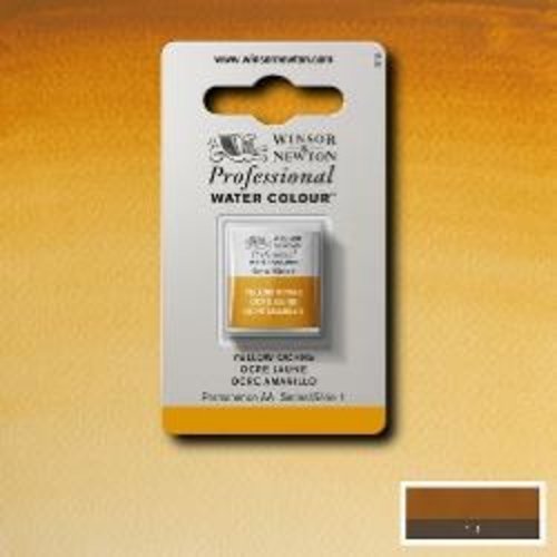 Winsor & Newton Winsor & Newton Professionele Aquarelverf Halve nap Yellow Ochre