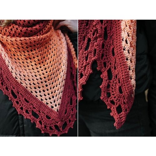 Durable Haakpatroon Durable Le Millas Shawl