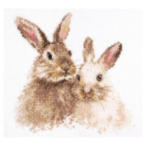 Alisa Alisa Borduurpakket Cute bunnies S1-34