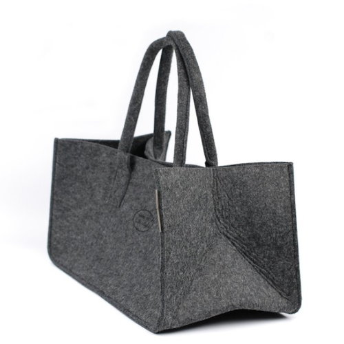 Vilten Tas Antraciet 50 x 25 x 25 cm Vilten Tas Antraciet 50 x 25 x 25 cm
