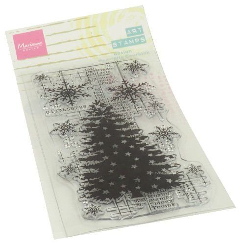 Marianne Design Marianne D Clear Stamps Art stamps - Kerstboom MM1634 85 x 185 mm (10-20)