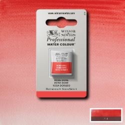 Winsor & Newton Winsor & Newton Professionele Aquarelverf Halve nap Rose Dore