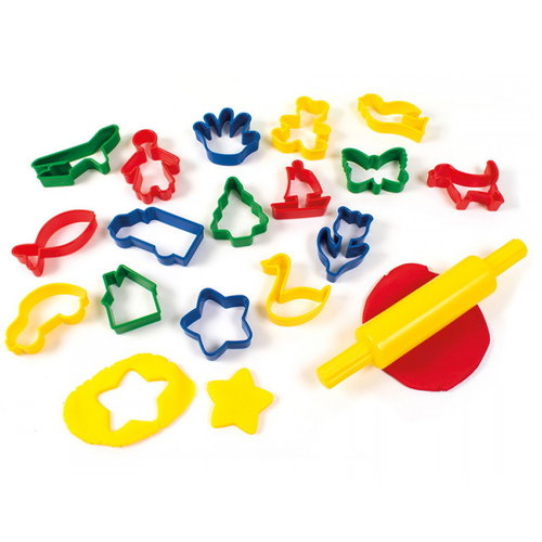 Playbox Playbox Klei gereedschap set 17 delig