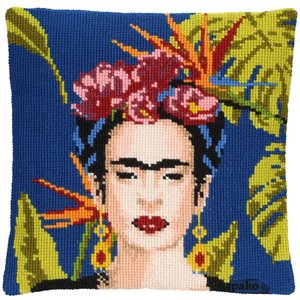 Pako Pako Frida Kahlo Kruissteekkussen