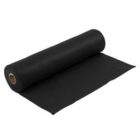 Rol Hobbyvilt Zwart 45 cm x 5 meter x 1,5 mm