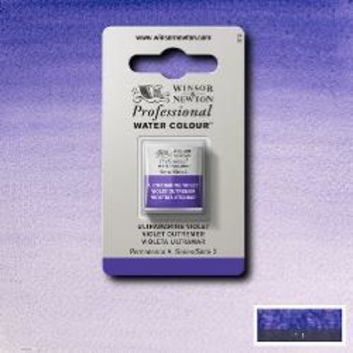 Winsor & Newton Winsor & Newton Professionele Aquarelverf Halve nap Ultramarine Violet