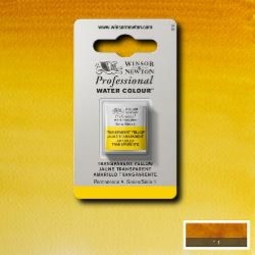 Winsor & Newton Winsor & Newton Professionele Aquarelverf Halve nap Transparent Yellow